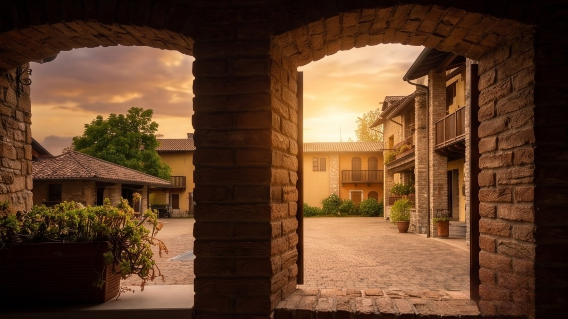 cortile interno